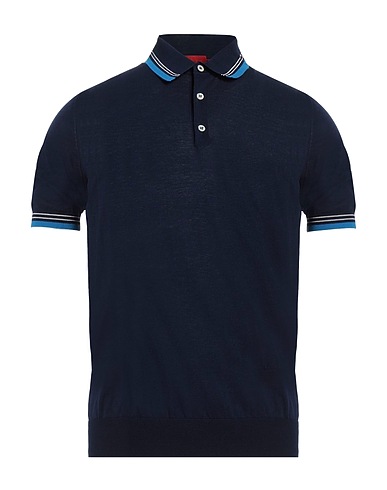 ISAIA Jumper Midnight blue 100% Cotton
