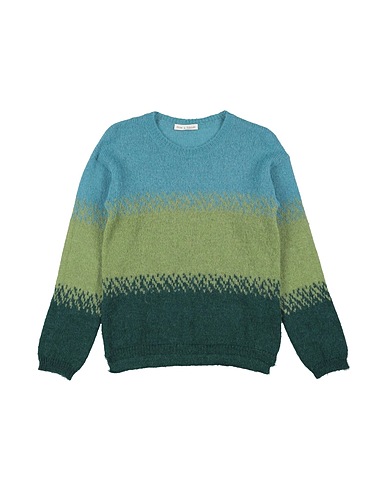 ZHOE & TOBIAH Pullover Blaugrau 45% Alpakawolle, 30% Polyamid, 25% Schurwolle