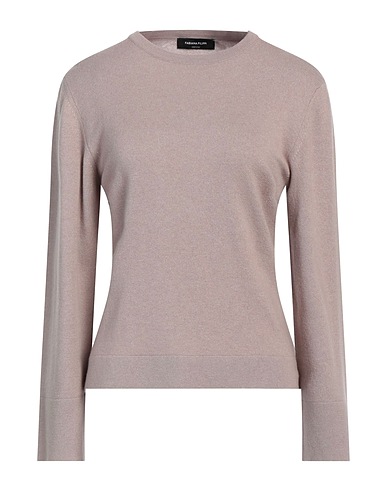 FABIANA FILIPPI Jumper Light brown 75% Virgin Wool, 15% Silk, 10% Cashmere