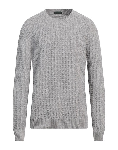 ZANONE Pullover Grigio chiaro 100% Lana Vergine