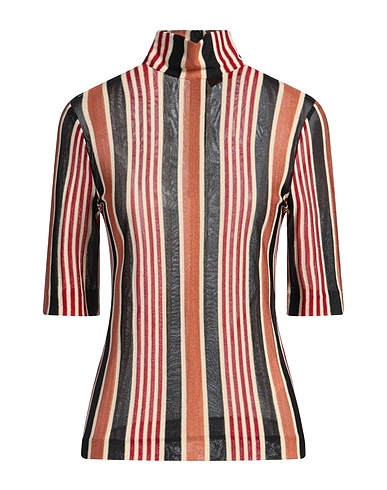 MISSONI Polo neck Black 57% Cotton, 43% Viscose