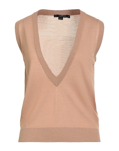 SEVENTY VENEZIA Jumper Camel 100% Virgin Wool