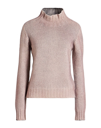 ARAGONA Turtleneck ROSA CHIARO 100% Cashmere