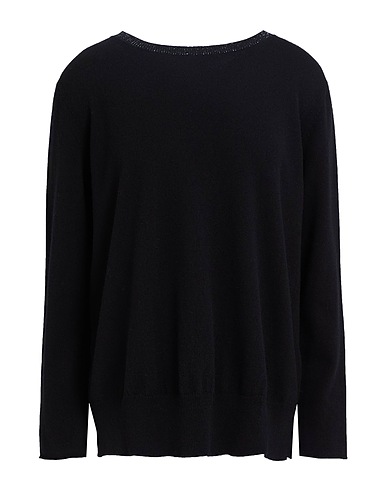FABIANA FILIPPI Sweater Black 75% Virgin Wool, 15% Silk, 10% Cashmere