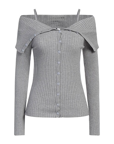 NO SECRETS Cardigan Light grey 51% Viscose, 29% Polyester, 20% Polyamide
