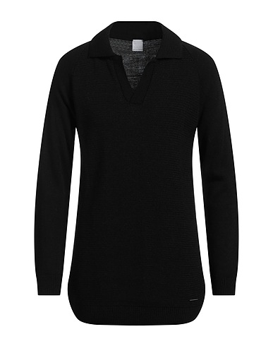 WHY NOT BRAND Jumper Black 70% Modal, 30% Wool