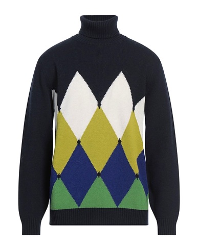 KANGRA Polo neck Midnight blue 100% Wool