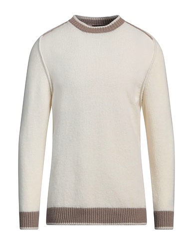 PESERICO Jumper White 72% Wool, 20% Polyamide, 6% Cashmere, 2% Elastane, Merino Wool