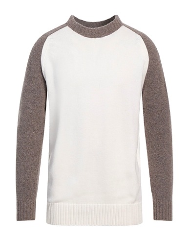 KANGRA Pullover Bianco 100% Lana, Poliammide, Cachemire, Elastan