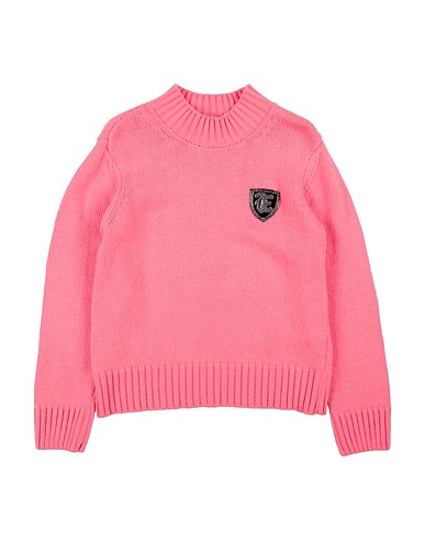 ERMANNO SCERVINO JUNIOR タートルネック ピンク ナイロン 35% / ウール 30% / レーヨン 30% / カシミヤ 5%