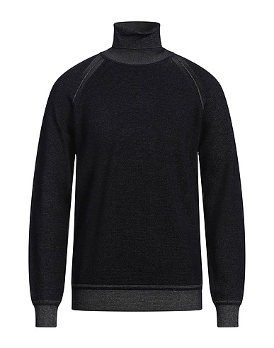 LIU •JO MAN KNITWEAR Midnight blue 35% Viscose, 35% Acrylic, 30% Polyamide