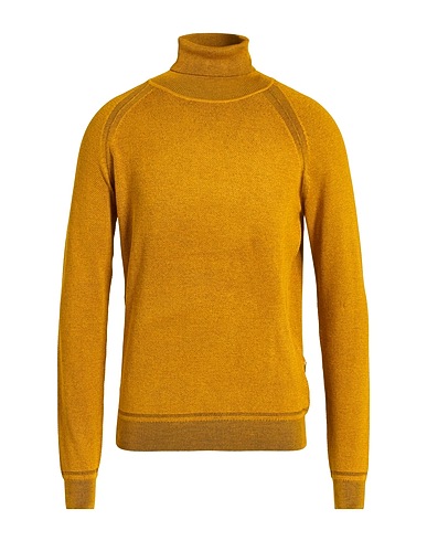 LIU •JO MAN Polo neck Marigold 35% Viscose, 35% Acrylic, 30% Polyamide