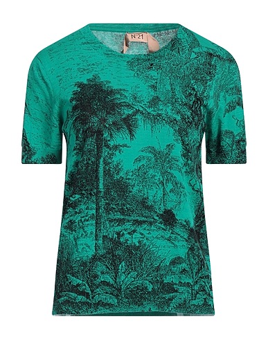 N°21 Sweater Emerald green 100% Cotton