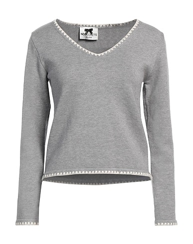 NO SECRETS Jumper Light grey 50% Viscose, 28% Polyester, 22% Polyamide