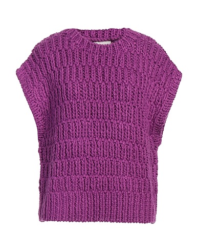 VICOLO Jumper Purple 70% Acrylic, 30% Wool