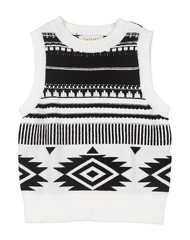 TWINSET Pullover Schwarz 50% Viskose, 25% Polyamid, 25% Polyester