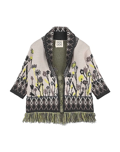 DOUUOD Cardigan Beige 100% Wool
