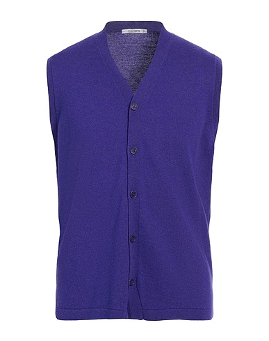 KANGRA Cardigan Purple 90% Wool, 10% Cashmere