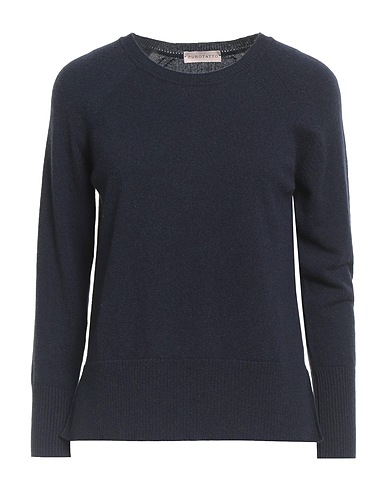 PUROTATTO Cashmere blend Midnight blue 100% Cashmere