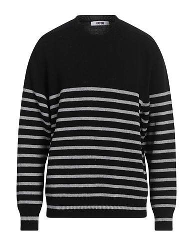 GRIFONI Sweater Black 80% Wool, 20% Polyamide
