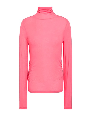 PATRIZIA PEPE T-shirt Coral 66% Viscose, 19% Polyamide, 9% Cashmere, 6% Elastane