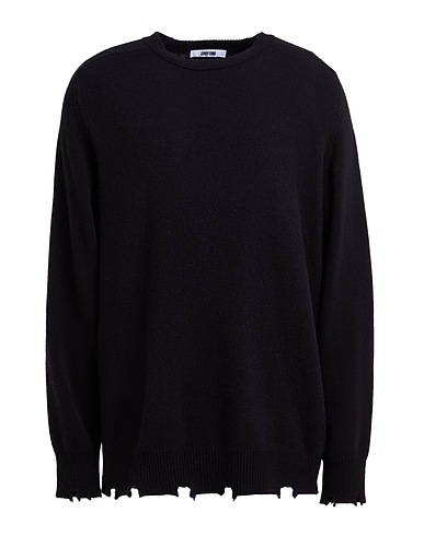 GRIFONI Sweater Black 100% Virgin Wool