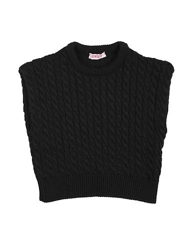 KONTATTO Jumper Black 70% Acrylic, 30% Wool