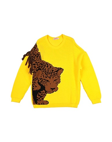 KONTATTO Pullover Gelb 70% Acryl, 30% Wolle
