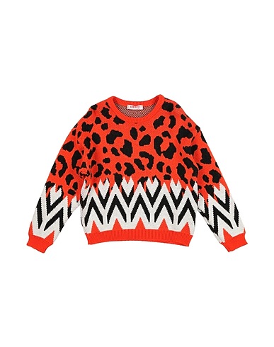 KONTATTO Pullover GIRL Arancione 70% Acrilico, 30% Lana