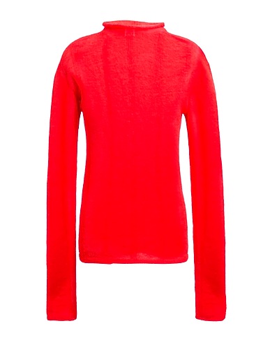 ALYSI Polo neck CRÈME Red 50% Mohair wool, 45% Polyamide, 5% Merino Wool