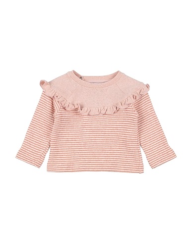LE PETIT COCO Sweater Pink 70% Cotton, 20% Acrylic, 4% Synthetic fibers, 3% Viscose, 3% Polyester