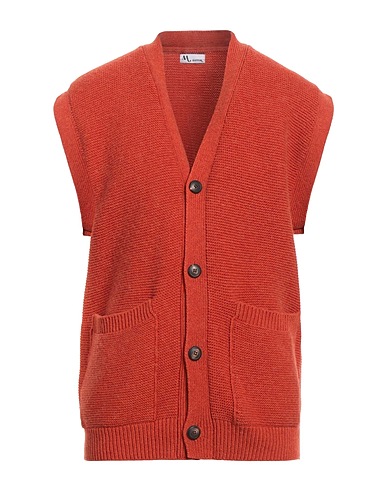 DOPPIAA Cardigan Ruggine 80% Lana Vergine, 20% Poliammide