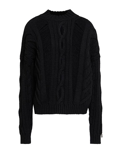 GAëLLE Paris Turtleneck Black 75% Acrylic, 15% Polyester, 10% Wool