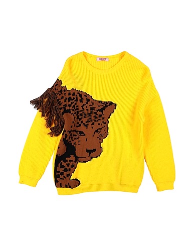 KONTATTO Jumper Yellow 70% Acrylic, 30% Wool