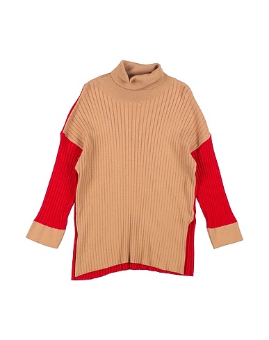 AKEP Turtleneck Camel 98% Viscose, 2% Elastane