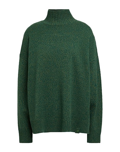 VICTORIA BECKHAM Polo neck Green 87% Wool, 13% Cashmere