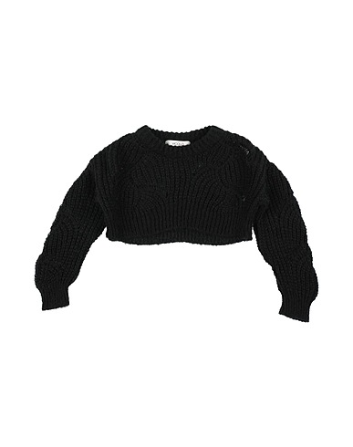 VICOLO Jumper GIRL Black 38% Acrylic, 32% Polyamide, 30% Mohair wool