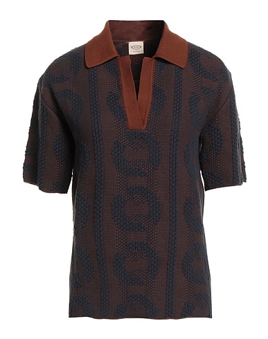 TOD'S Jumper Navy blue 75% Cotton, 25% Polyamide
