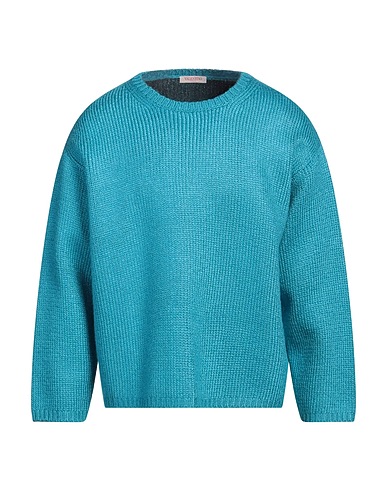 VALENTINO GARAVANI Jumper Turquoise 85% Silk, 15% Polyamide