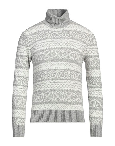 ELEVENTY Cashmere blend Light grey 71% Cashmere, 19% Silk, 10% Polyester