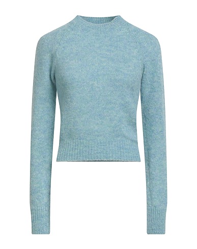 DRIES VAN NOTEN Jumper Light blue 60% Alpaca wool, 25% Merino Wool, 15% Polyamide