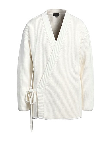 DUNHILL Cardigan Off white 64% Cotton, 35% Polyamide, 1% Elastane