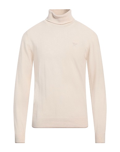 BERNA Polo neck Beige 45% Wool, 20% Viscose, 20% Polyamide, 15% Cashmere