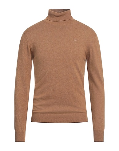 BERNA Polo neck Camel 45% Wool, 20% Viscose, 20% Polyamide, 15% Cashmere