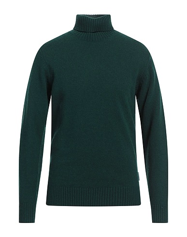 BERNA Polo neck Emerald green 80% Wool, 20% Polyamide