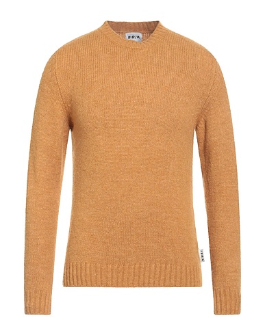 BERNA Sweater Camel 50% Wool, 20% Acrylic, 20% Viscose, 5% Polyamide, 5% Polyester