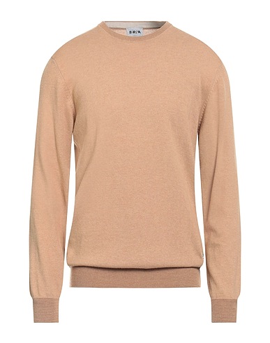BERNA Sweater Camel 45% Wool, 20% Viscose, 20% Polyamide, 15% Cashmere