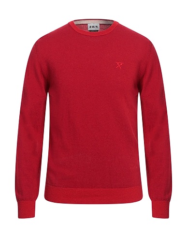 BERNA Sweater Red 45% Wool, 20% Viscose, 20% Polyamide, 15% Cashmere