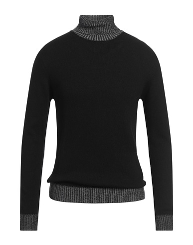 BERNA Rollkragenpullover Schwarz 45% Wolle, 20% Viskose, 20% Polyamid, 15% Kaschmir
