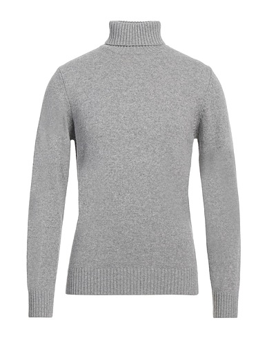 BERNA Polo neck Grey 80% Wool, 20% Polyamide